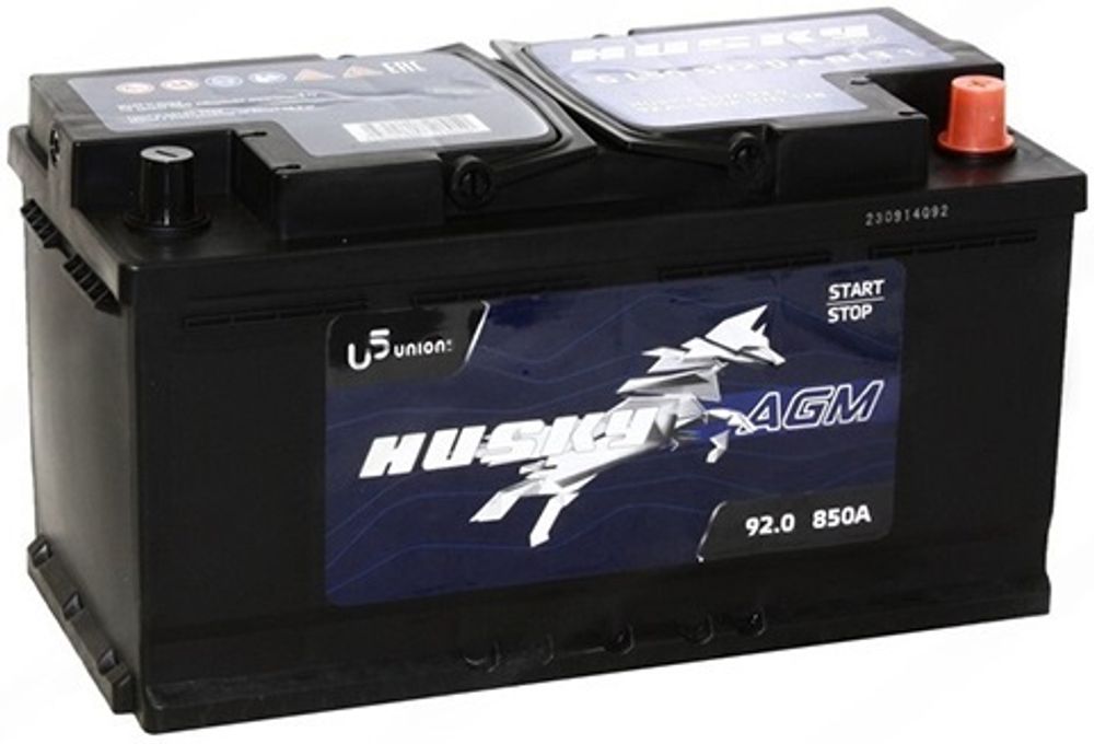 HUSKY AGM 6CT- 92 аккумулятор HUSKY AGM 6CT- 92 аккумулятор