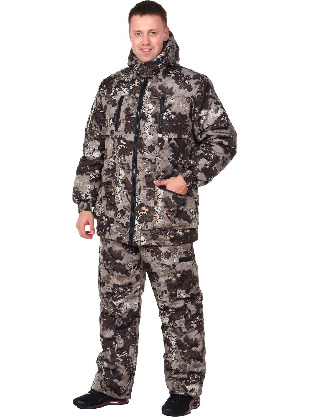 КОСТЮМ ЛЕС ЗИМНИЙ (ДУПЛЕКС КМФ PR248-7)