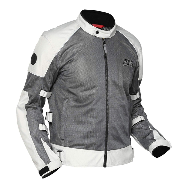 Куртка мужская текстильная Royal Enfield, цвет - серый, размер - XL, арт. RRGJKM000022 (JKSS20R01GREY)