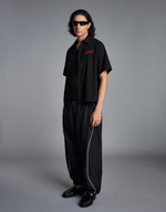Мужская рубашка с коротким рукавом и вышивкой, арт. 2841/710 - BERSHKA