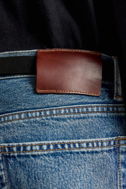 ZARA ДЖИНСЫ STRAIGHT LEG, ВЫЦВЕТШИЙ СИНИЙ