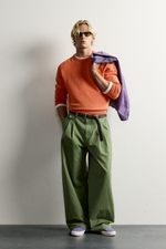 СВИТЕР ИЗ 100% ХЛОПКА С ВЫШИВКОЙ FRUIT OF THE LOOM™ — ZARA · 3284/324