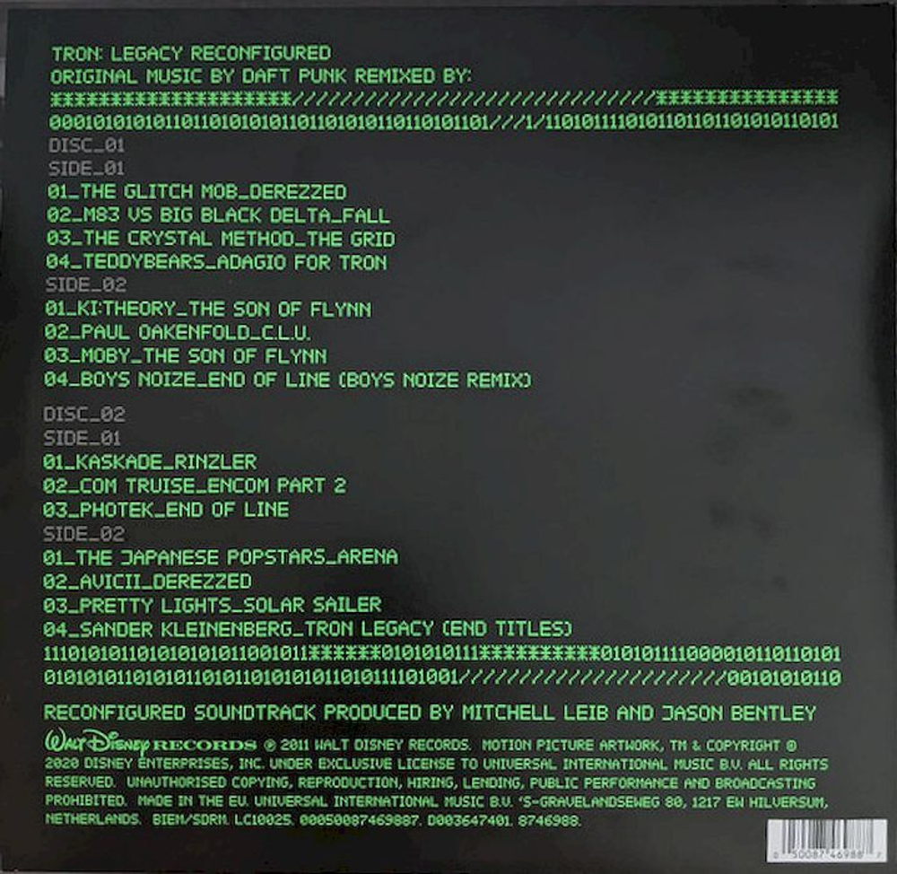 Daft Punk — Tron: Legacy Reconfigured (2LP)