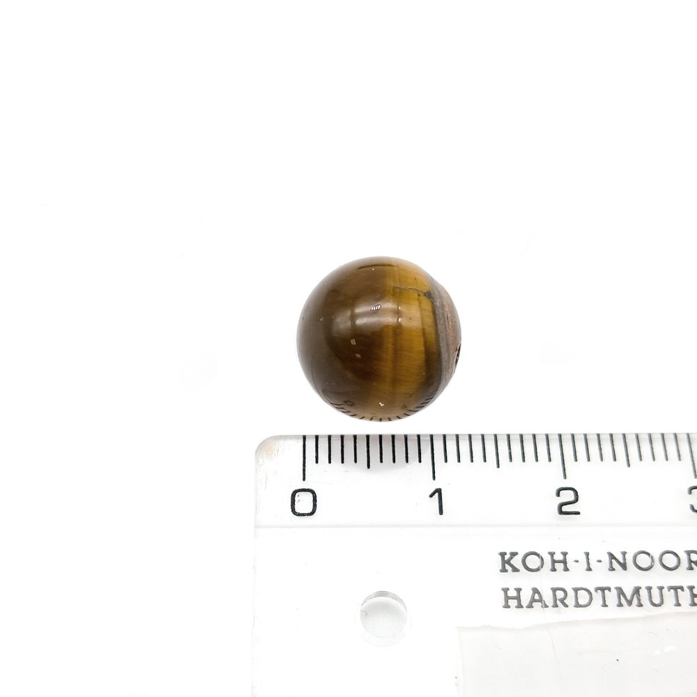 Бусины тигровый глаз (12 мм)