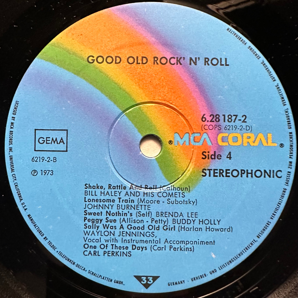Сборник Good Old Rock 'n Roll 2LP (Германия 1973г.)