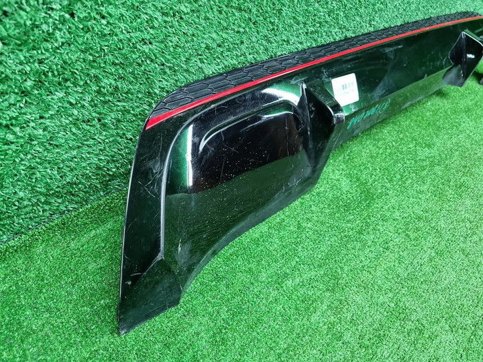 Юбка заднего бампера Kia Picanto 3 (17-21) GT-line