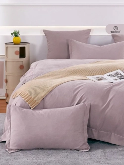 Постельное белье евро бархатный сатин