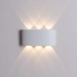 Фасадный светильник Arte Lamp BOSTO A3722AL-2WH, 6хLED