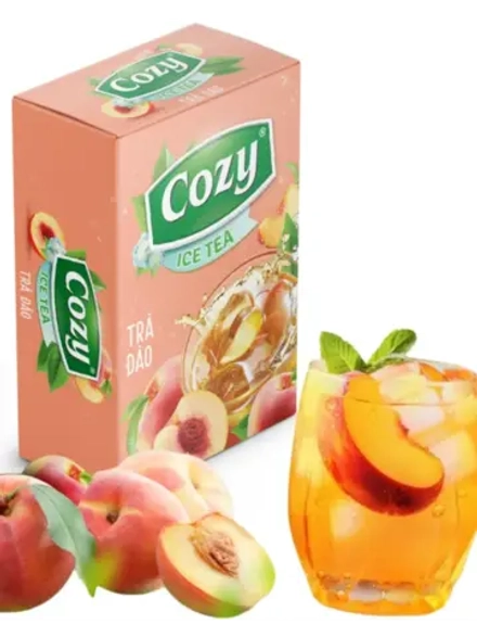 Растворимый вьетнамский чай со вкусом персика 240 г