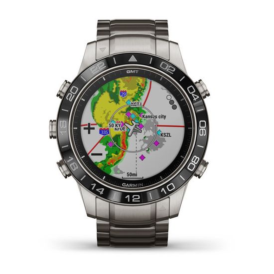 Люксовые мультиспортивные часы Garmin MARQ Aviator (010-02006-04)