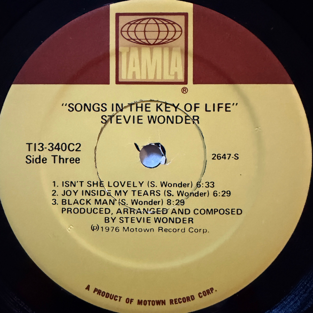 Stevie Wonder ‎– Songs In The Key Of Life (США 1976г.) 2LP+7"