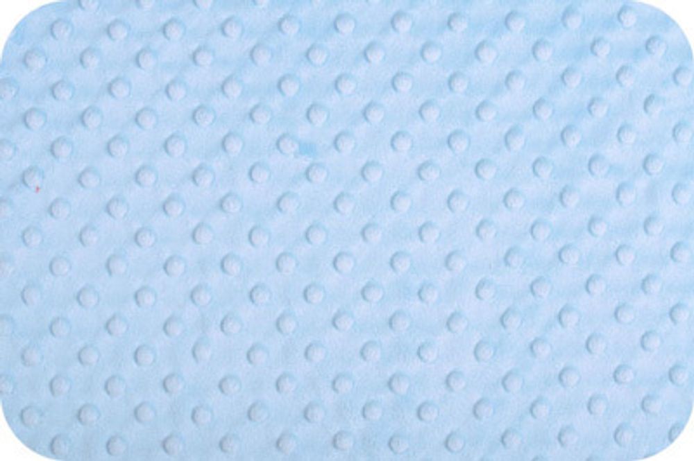 Плюш (ткань) Peppy Cuddle Dimple 455 г/м², 48х48 см, Baby Blue Плюш (ткань) Peppy Cuddle Dimple 455 г/м², 48х48 см, Baby Blue