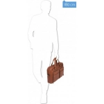 Сумка Piquadro Black Square 15", коричневая CA2849B3/TM