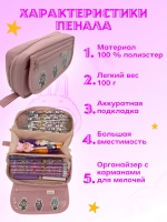 Пенал Лабубу с наполнением