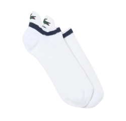 Теннисные носки Lacoste Piqué Sport 1P - white/navy blue