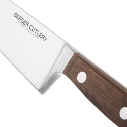 Нож поварской «Шеф» 16см Berger Cutlery Classic Smoked Oak
