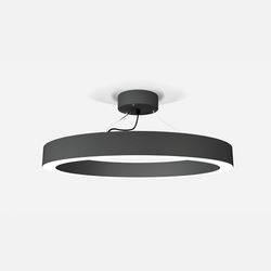 Светильник подвесной кольцо AltoLight Aura D500, потолочная чаша в комплекте