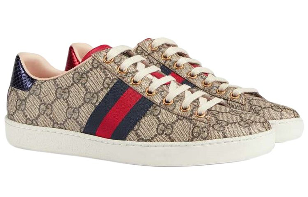 Gucci Wmns Gg Supreme "Beige" Women"s