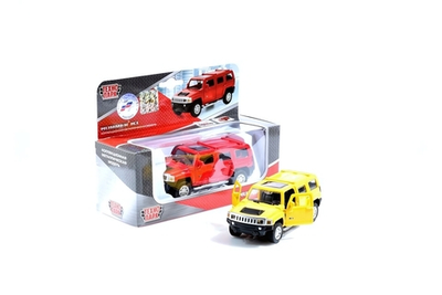 Модель ин. мет. HUMMER H3 откр.двери коробка 67301