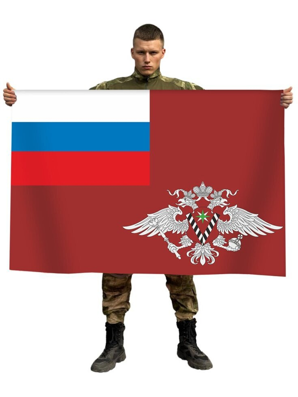 Флаг ФМС России 90x135 см