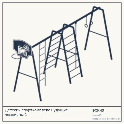 Детский спорткомплекс Будущие чемпионы-1 — от 204 000 ₽