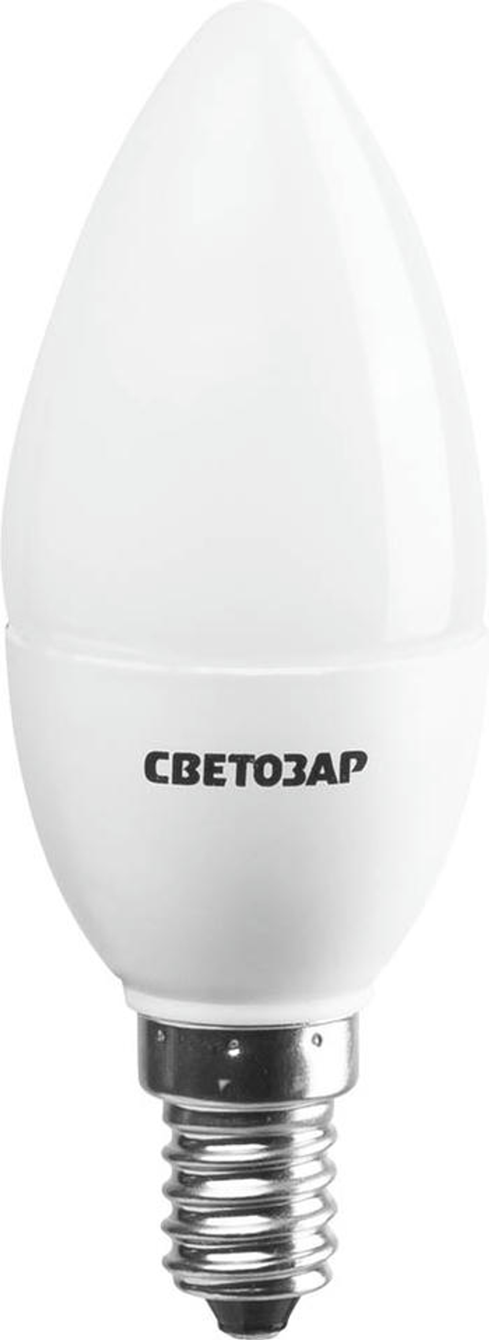 Лампа светодиодная "Super luxx" свеча, 3 Вт, Е14, 2700K, 220 В, СВЕТОЗАР, 44500-25_z01