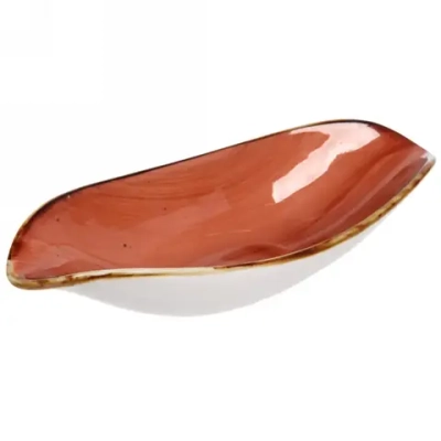 Салатник керамический «Corsica orange» 24*10*6см