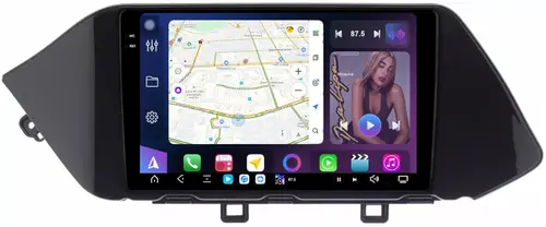 Магнитола для Hyundai Sonata 8 2020+ - FarCar S500-TS20 монитор 10.36" 2K QLED на Android 14, Быстрейшая, CarPlay, 4G SIM-слот