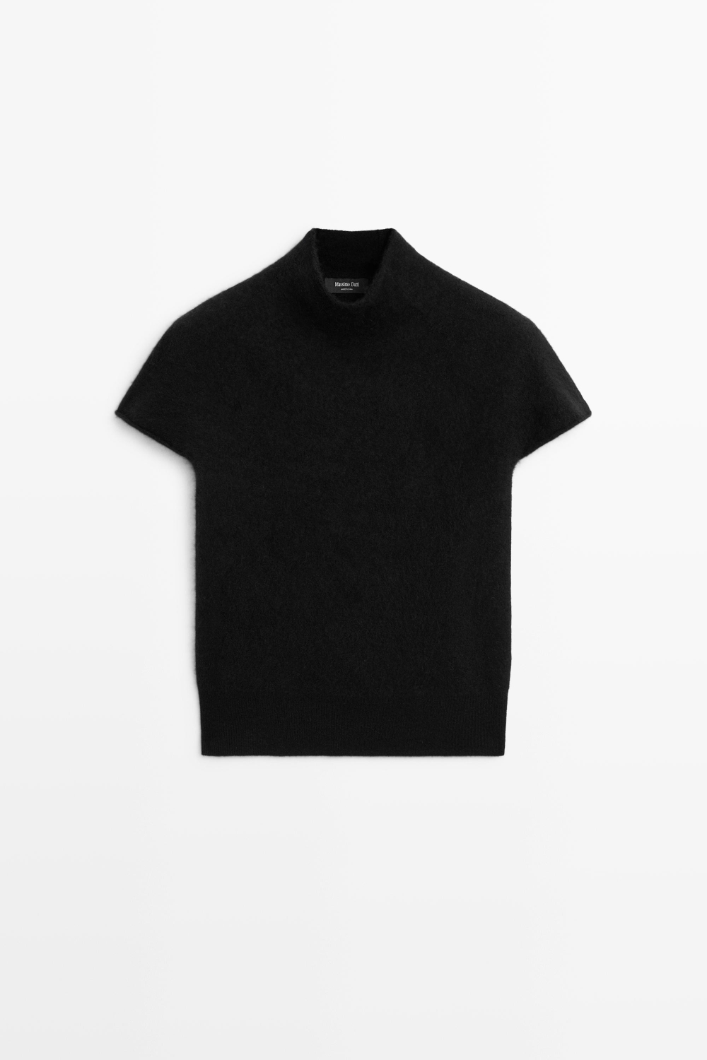Massimo Dutti Трикотажный джемпер, черный