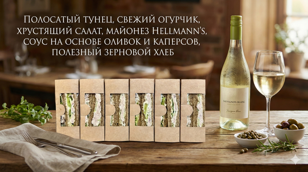 Сэндвич-Club с тунцом 150г.