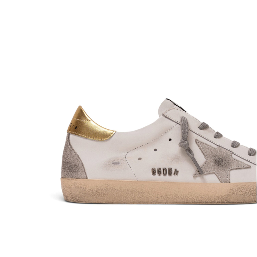 Women's Golden Goose Super-Star with Gold Heel Tab