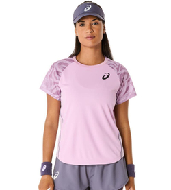 Женская футболка Asics Match Game с коротким рукавом - Light ube
