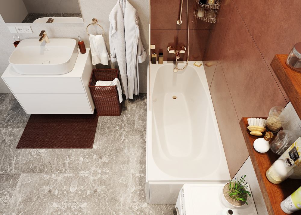 Акриловая ванна Vagnerplast Aronia 160x75
