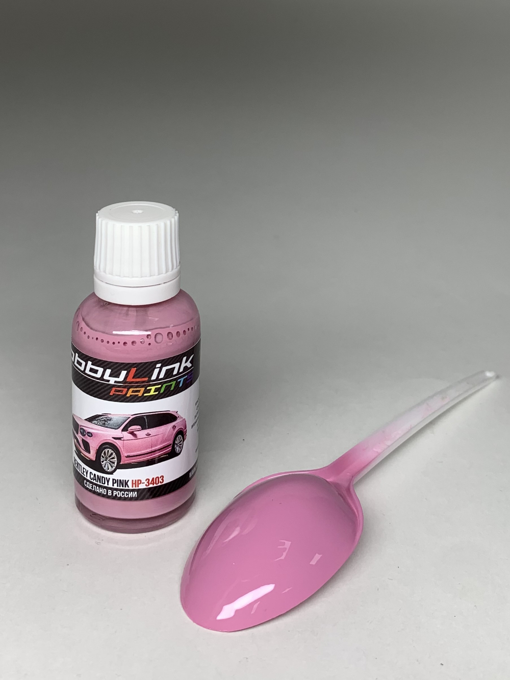 Краска лаковая HobbyLink Bentley Candy Pink HP-3403
