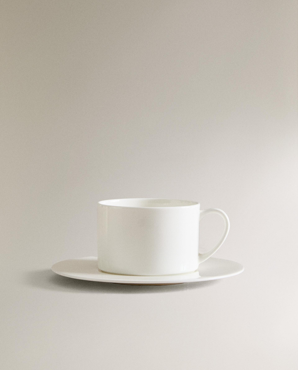 чайная пара из костяного фарфора Zara Home, фото 4