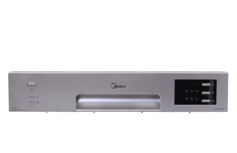 Модуль индикации посудомоечной машины Midea MCFD55320S в сборе с панелью