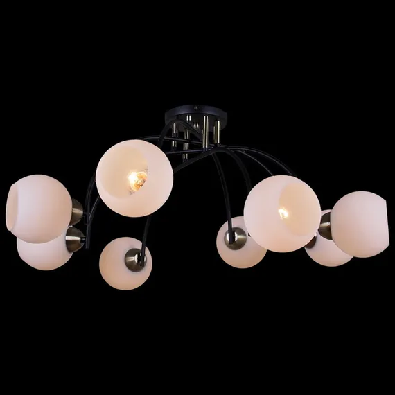 Потолочная люстра IL0250-8CSQ-79 BK AB ILLUMICO