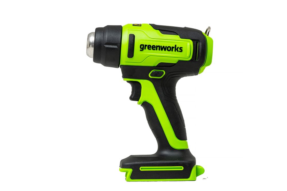 Аккумуляторный строительный фен Greenworks, G24HG, 3400207,24v, без АКБ и ЗУ