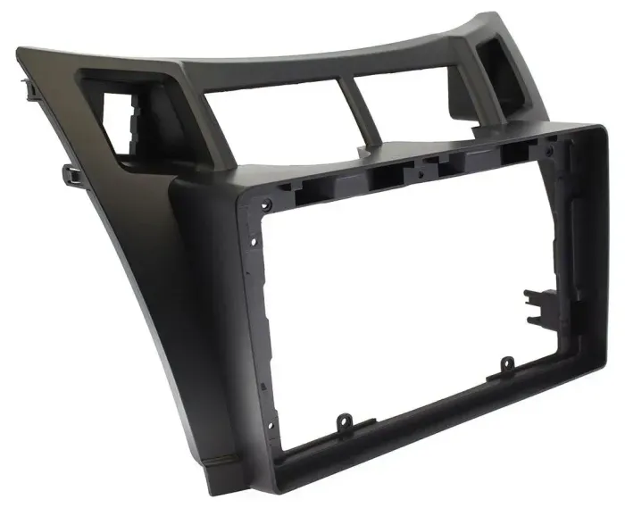 Магнитола для Toyota Vitz 2, Yaris 2 2005-2011 (рамка черная) - Teyes LUX ONE 360 монитор 12.3" 2K QLED на Android 10, Быстрая, CarPlay, 4G SIM-слот, 4 камеры в комплекте
