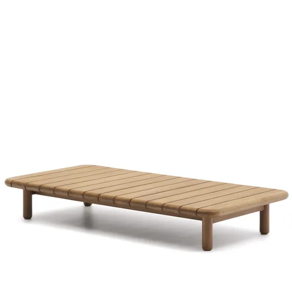Журнальный столик Turqueta из массива тика, 140x70 см