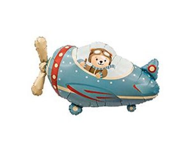 Ag Шар ФИГУРА Самолет с медведем (БГ-35)