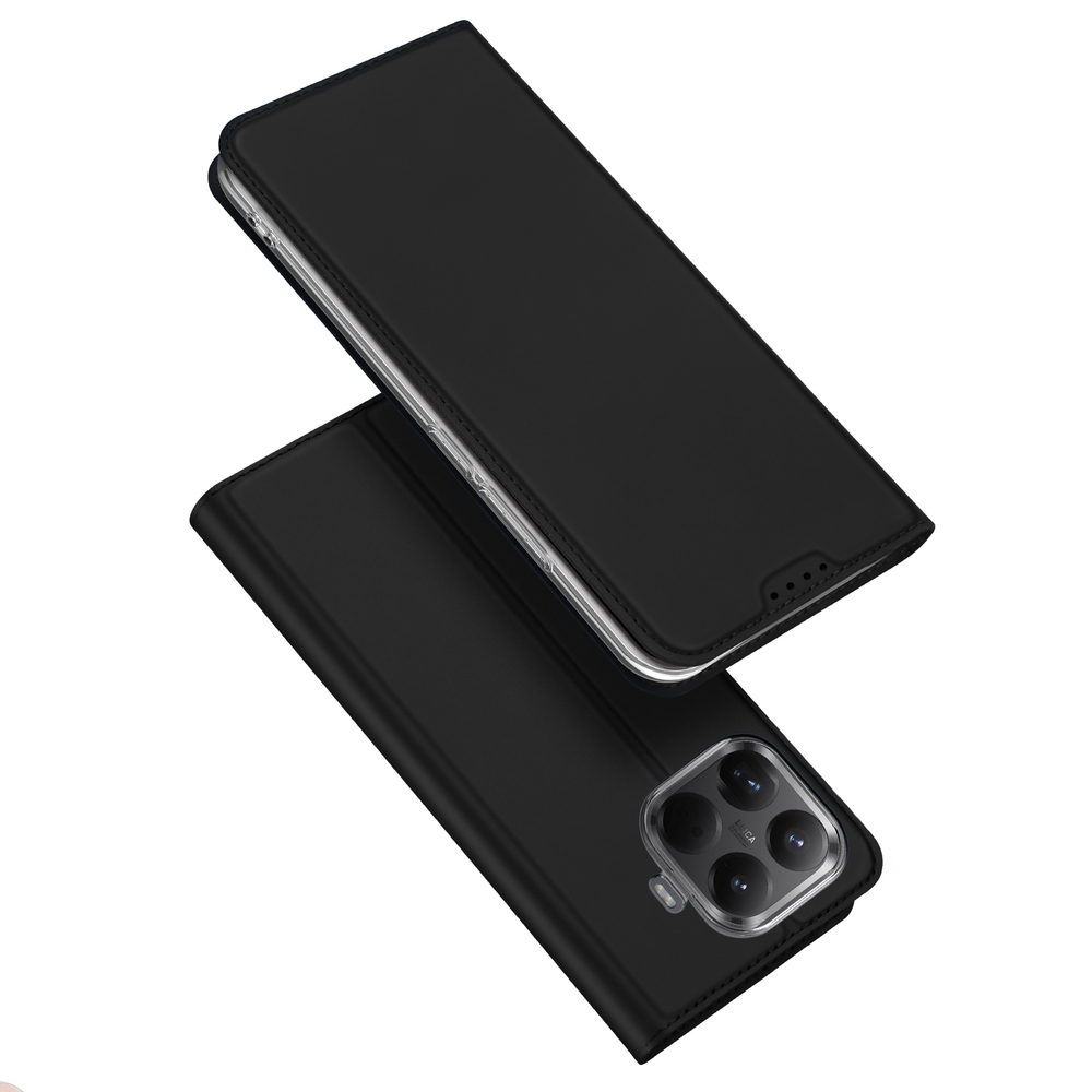 Чехол книжка черного цвета для смартфона Xiaomi 17T, серия Skin Pro Series от Dux Ducis