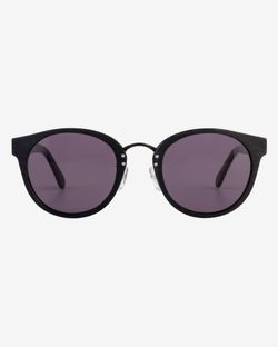 Очки солнцезащитные Spunky Moon 6 Black Wood / Dark grey lens