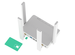Комплект Runn-1, 4G/Lte - 700/2700 (Keenetic Runner 4G + MIMO антенна + кабельная сборка)