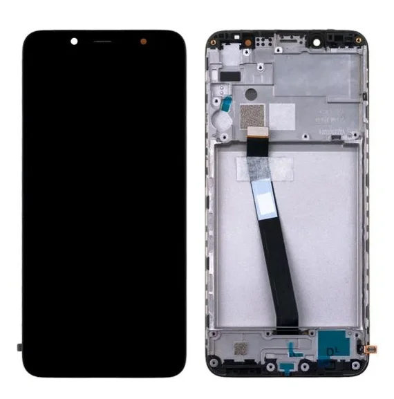 Дисплей для Xiaomi Redmi 7A в сборе с тачскрином на рамке 560610122000 (Black) OR 100