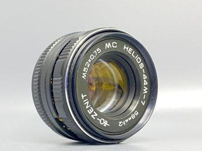 Zenit 122 + MC Helios-44M-7