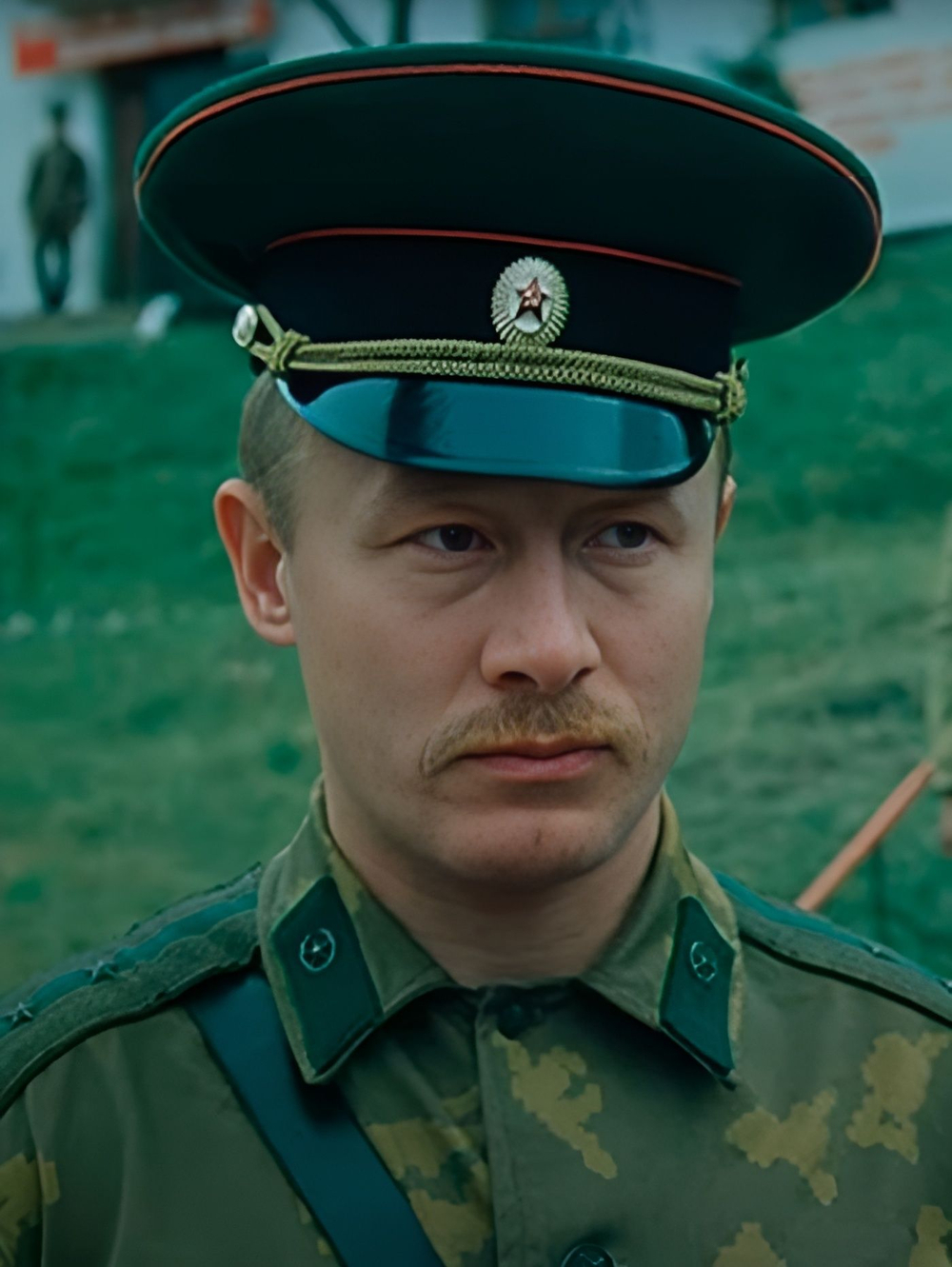 Фуражка ПОВСЕДНЕВНАЯ рядового и сержантского состава ПВ КГБ СССР, размер 55