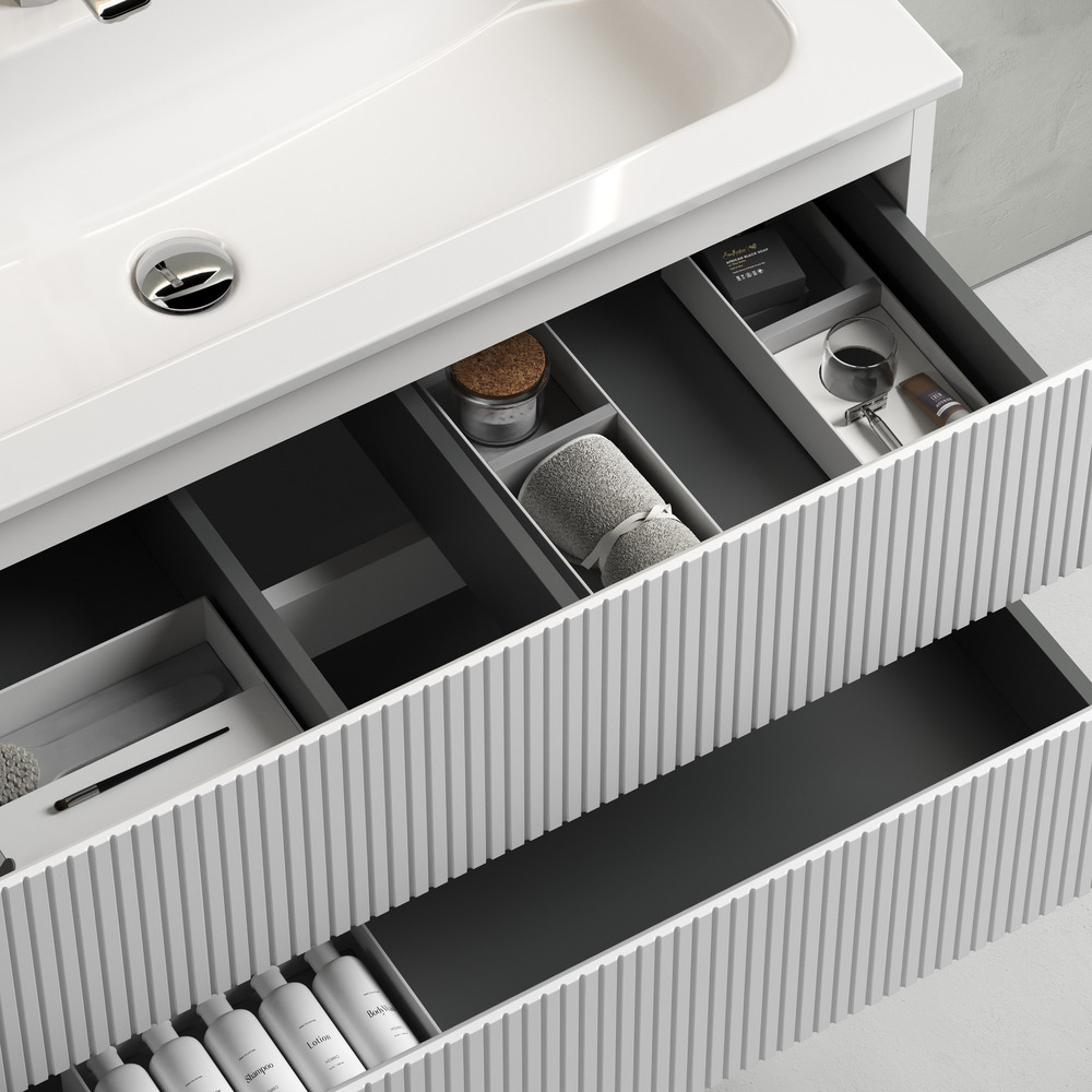 Тумба подвесная под раковину Sancos Snob T, Bianco 590х445х500, арт. SNT60W