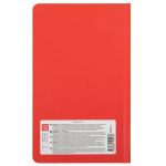 Скетчбук 120 г/м², 120 г/м², 21х13 см, сшивка 80 л, 01 красный, Аква-колор IZO-BK-1321