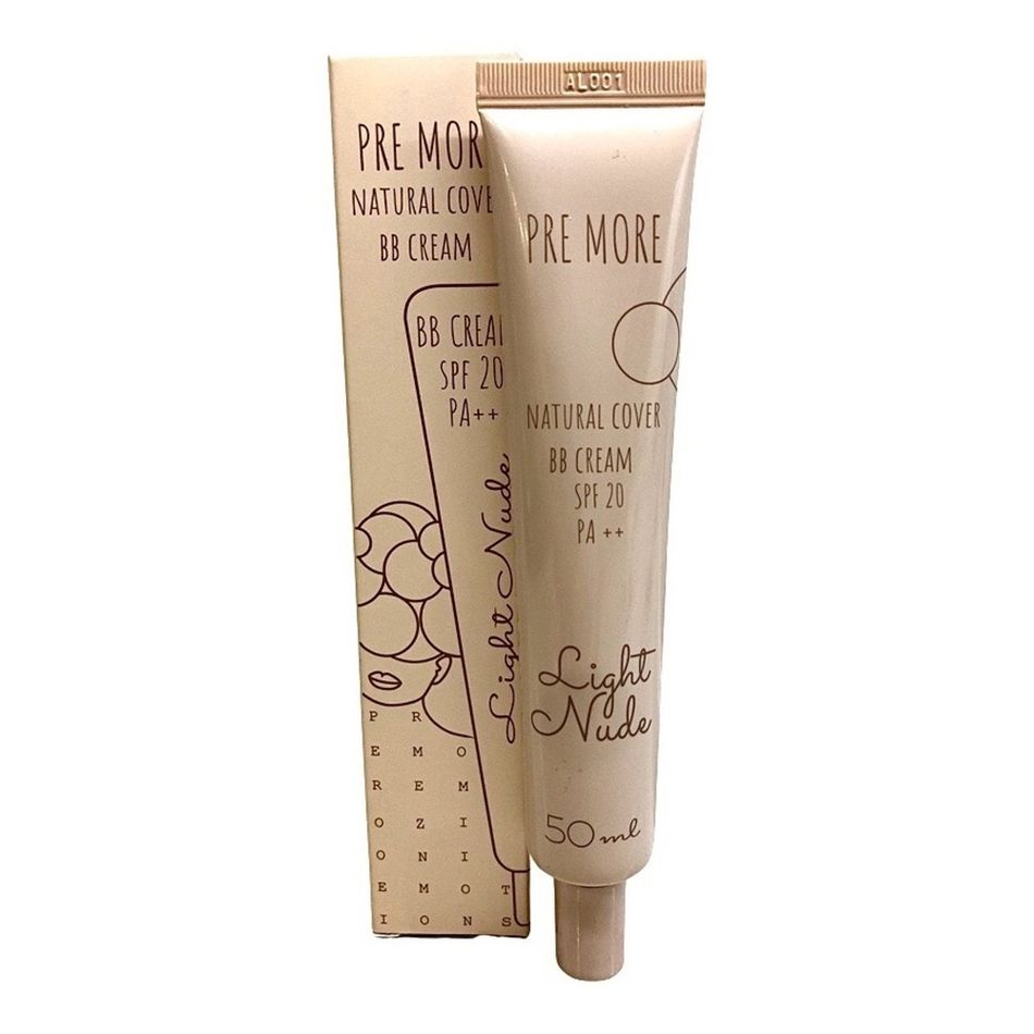 Маскирующий BB-крем PRE MORE Natural Cover BB SPF20 Light Nude